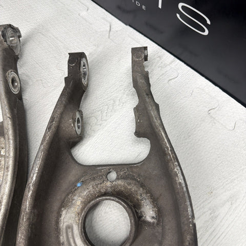 15-20 OEM BMW F80 F82 F83 M3 M4 Rear Passenger Driver Control Arms Pair