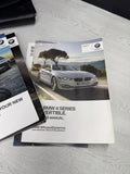 2015 BMW F33 4-Series Convertible 428i 435i xDrive Owners Manual Owner Books Set