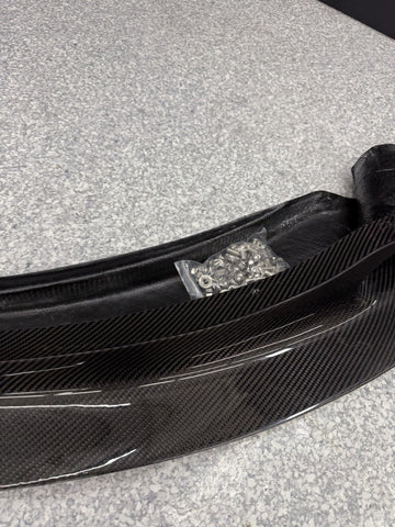 (PICKUP ONLY)BMW E92 E93 E90 M3 GT4 Style Carbon Fiber Front Bumper Lip Splitter