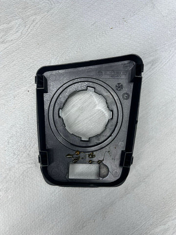01-06 BMW E46 M3 Center Dome SMG Shift Plate Titan Shadow Grey