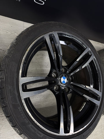 BMW 15-20 F80 F82 F83 M3 M4 Style 437M M Double Spoke Rims Wheels OEM