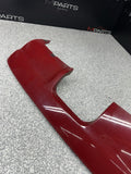 01-06 BMW E46 M3 Rear Bumper Lower Lip Diffuser Trim Panel OEM Imola Red