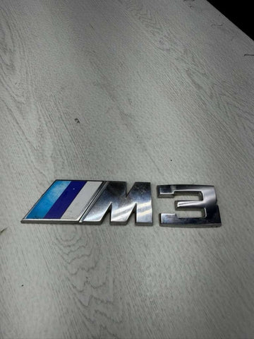 Genuine BMW E36 M3 Rear Badge Trunk Emblem 51142250539 51142250811
