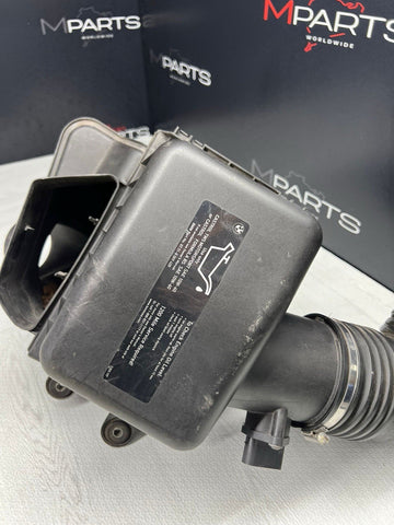 01-06 BMW E46 M3 S54 Air Filter Intake Suction Box Duct Inlet Original