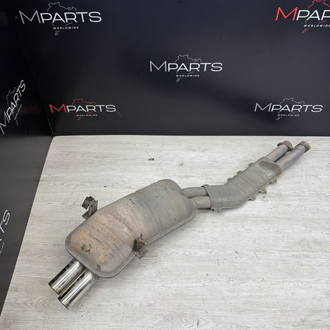 95-99 Bmw E36 M3 Rear Exhaust Muffler Silencer Box Outlet Pipe Unit Oem *Local*