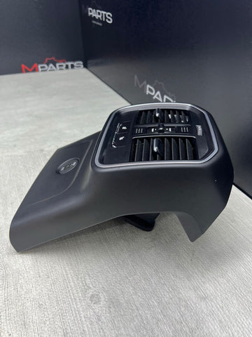 15-23 PORSCHE MACAN REAR A/C PANEL W/HEATED SEATS & DUAL USB PORT 95B819203