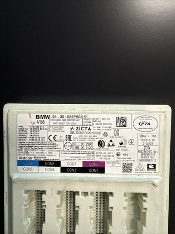21-26 BMW G80 G82 G83 M3 M4 X4 OEM BCM BODY CONTROL MODULE 5A5F658 61355A5F658