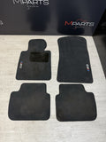 Genuine 01-06 BMW E46 M3 Coupe Carpets Floor Mats Black Front & Rear