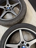 SET OF 4 1000 MIGLIA WHEELS RIMS SQUARE 18x8 ET20 5x120 BMW