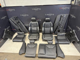 08-13 BMW E92 M3 Coupe Original Novillo Black Interior Seats Complete Heated