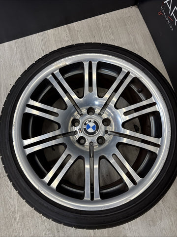 01-06 BMW E46 M3 Factory Rear 19x9.5 M Double Spoke Alloy Style 67 Wheel 19” OEM