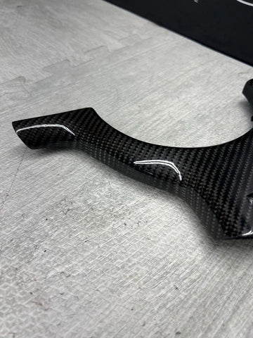 BMW E46 M3 01-06 Carbon Fiber Steering Wheel Lower Trim