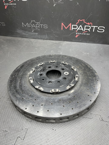 19-23 Ferrari F8 Tributo Front Left Driver Carbon Ceramic Rotor *Damage*