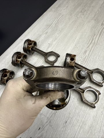 2015-2020 BMW F80 F82 F83 M3 M4 S55 Engine Pistons & Connecting Rods OEM (6)