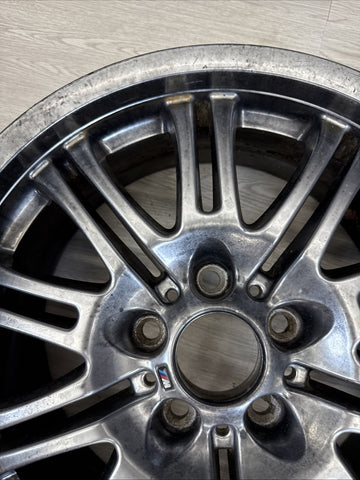 01-06 BMW E46 M3 Factory Front 18x8 M Double Spoke Alloy Style 67 Wheel 18" OEM