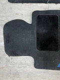 Genuine 01-06 BMW E46 M3 Coupe Carpets Floor Mats Black Front