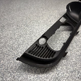 01-06 BMW E46 M3 CONVERTIBLE REAR SEAT ROLLOVER BAR TRIM COVER BLACK 8204279 OEM