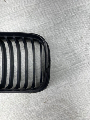 01-06 BMW E46 M3 Front Kidney Grille Left Driver Matte Black