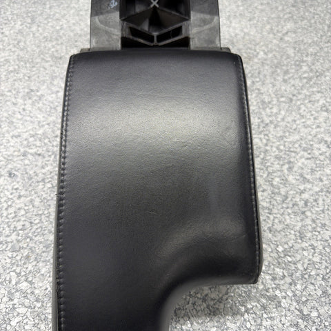 01-06 BMW E46 M3 Center Console Armrest Arm Rest Black Leather *Notes*