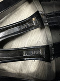 BMW 19-24 G07 X7 22x9.5 22" OEM Front Wheel Rim 6885144 36116885144 Gloss Black