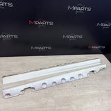 01-06 BMW E46 M3 Rocker Panel Side Skirts OEM Alpine White *Notes*