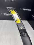 BMW E60 M5 Door Card Handle Cover Trim Strip Rear Alu Shadow 383319