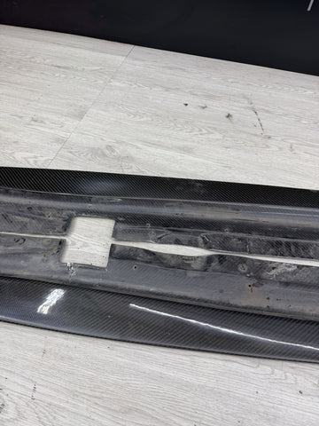 BMW E92 E93 M3 08-13 Carbon Fiber Side Skirt Extension Splitters