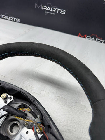BMW Steering Wheel 01-06 E46 M3 Manual Custom Wrapped Alcantara