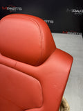 BMW F82 M4 Coupe 15-20 Right Rear Sakhir Orange Leather Back Rest Backrest Seat