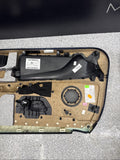 15-20 BMW F82 F83 M4 Front Left Driver Black Leather Door Card Panel