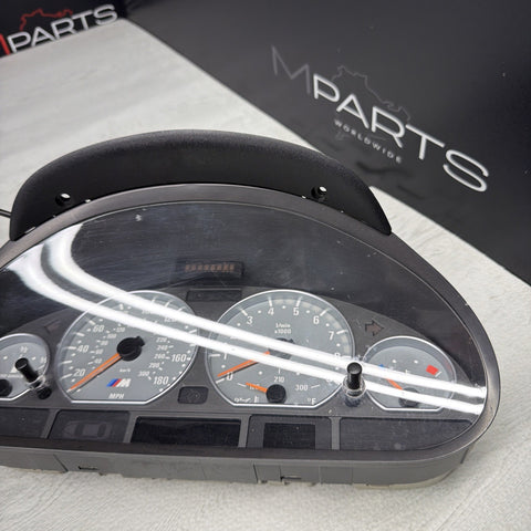 2001-2006 BMW E46 M3 Instrument Cluster Speedometer Spedometer SMG *Notes*