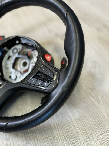 OEM BMW 21-24 F40 F44 G42 G20 G22 G80 G82 G83 M3 M4 STEERING WHEEL COMPLETE