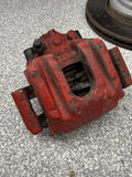 08-13 BMW E90 E92 E93 M3 Rear Brakes Brake Calipers Red & Discs Rotors