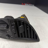 92-99 BMW E36 M3 328 318 325 Dash Headlight Switch Control Air Vent Trim OEM