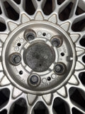 OEM BMW E28 E30 E38 Wheel Rims Tires Set Style 5 Silver 16" ET23 16x8 Square