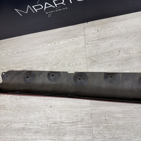 BMW E46 M3 01-06 RIGHT SIDE SKIRT ROCKER PANEL IMOLA RED 51717890012