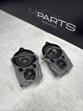 01-06 BMW E46 M3 HAES FRONT MID RANGE TWEETER SPEAKERS 65138374697