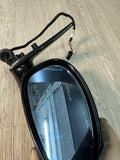 01-06 BMW E46 M3 Right Passenger Side View Mirror Jet Black Schwarz II