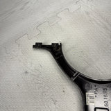 OEM 01-06 BMW E46 M3 Lower Steering Wheel Trim Cover Plate Titan Shadow Grey