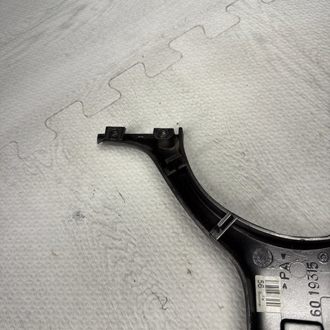 OEM 01-06 BMW E46 M3 Lower Steering Wheel Trim Cover Plate Titan Shadow Grey