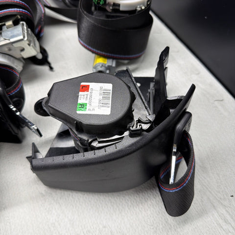 OEM BMW F87 M2 Competition Front Left Right Rear Seatbelts Retractor Stitch M