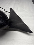 01-06 BMW E46 M3 Side View Door Mirrors Pair Jet Black *Paint Bubbling