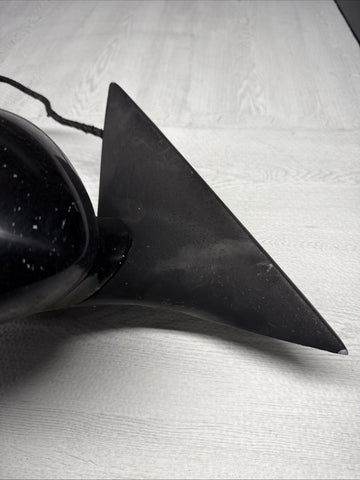 01-06 BMW E46 M3 Side View Door Mirrors Pair Jet Black *Paint Bubbling