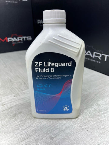 (4) ZF Lifeguard 8 Transmission Fluid 1 Liter Jug Jugs Bottles ZF8HP45 8HP50/70