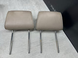 BMW E30 318 325 3 Series Headrests Head Rests Beige Driver and Passenger