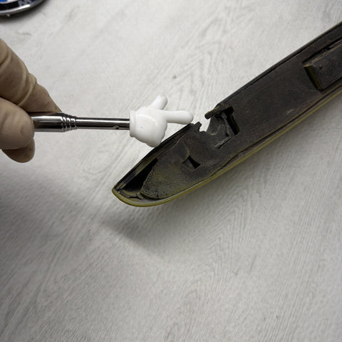 01-06 BMW E46 M3 Convertible Trunk Lid Grip Key Deck Handle Phoenix *Notes*