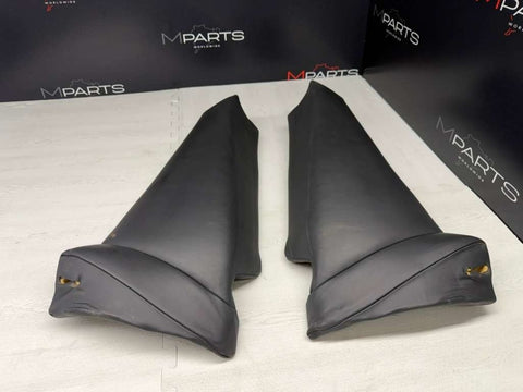 BMW E46 01-05 325ci 330ci M3 Coupe Rear Side Seat Bolsters Black