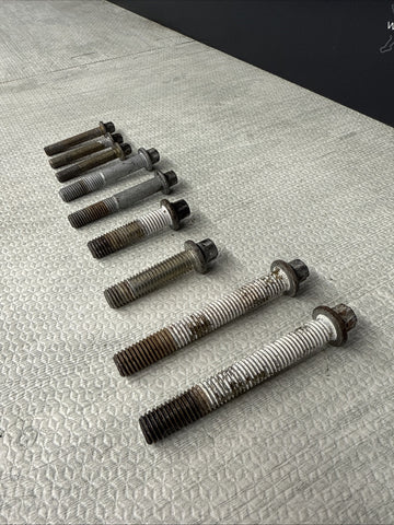 01-06 BMW E46 M3 Factory Transmission Bolts 9pc