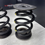 01-06 BMW E46 M3 Coupe Rear Axle Coils Springs Pair Yellow Markings
