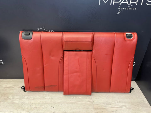 15-20 BMW F83 M4 CONVERTIBLE REAR UPPER SEAT CUSHION BACKREST SAHKIR ORANGE